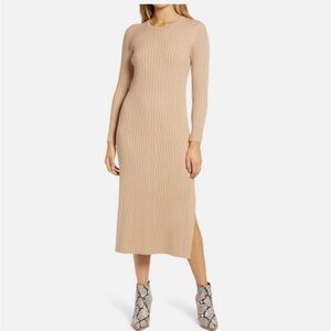 WAYF x Dede Emily BFF Collection Hollie ribbed tie-back midi sweater dress